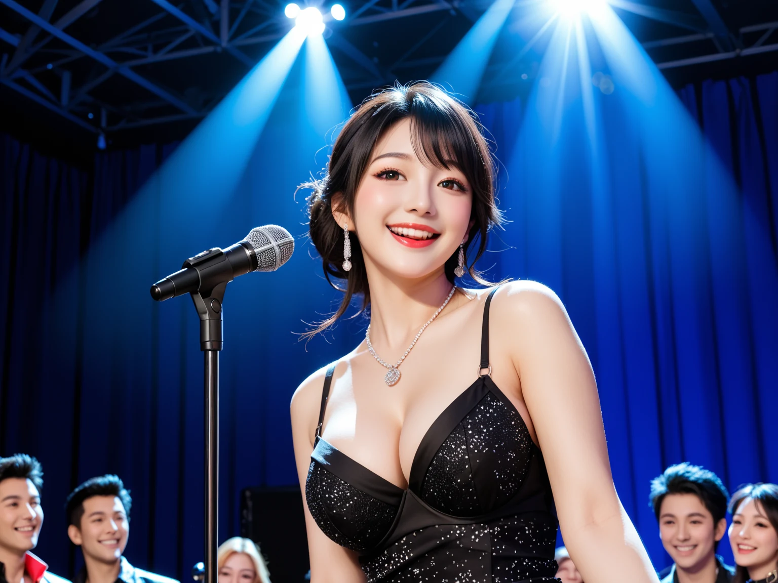 たまらん｜アイドルのステージ誘惑｜無料AIエロ画像32枚 9/32