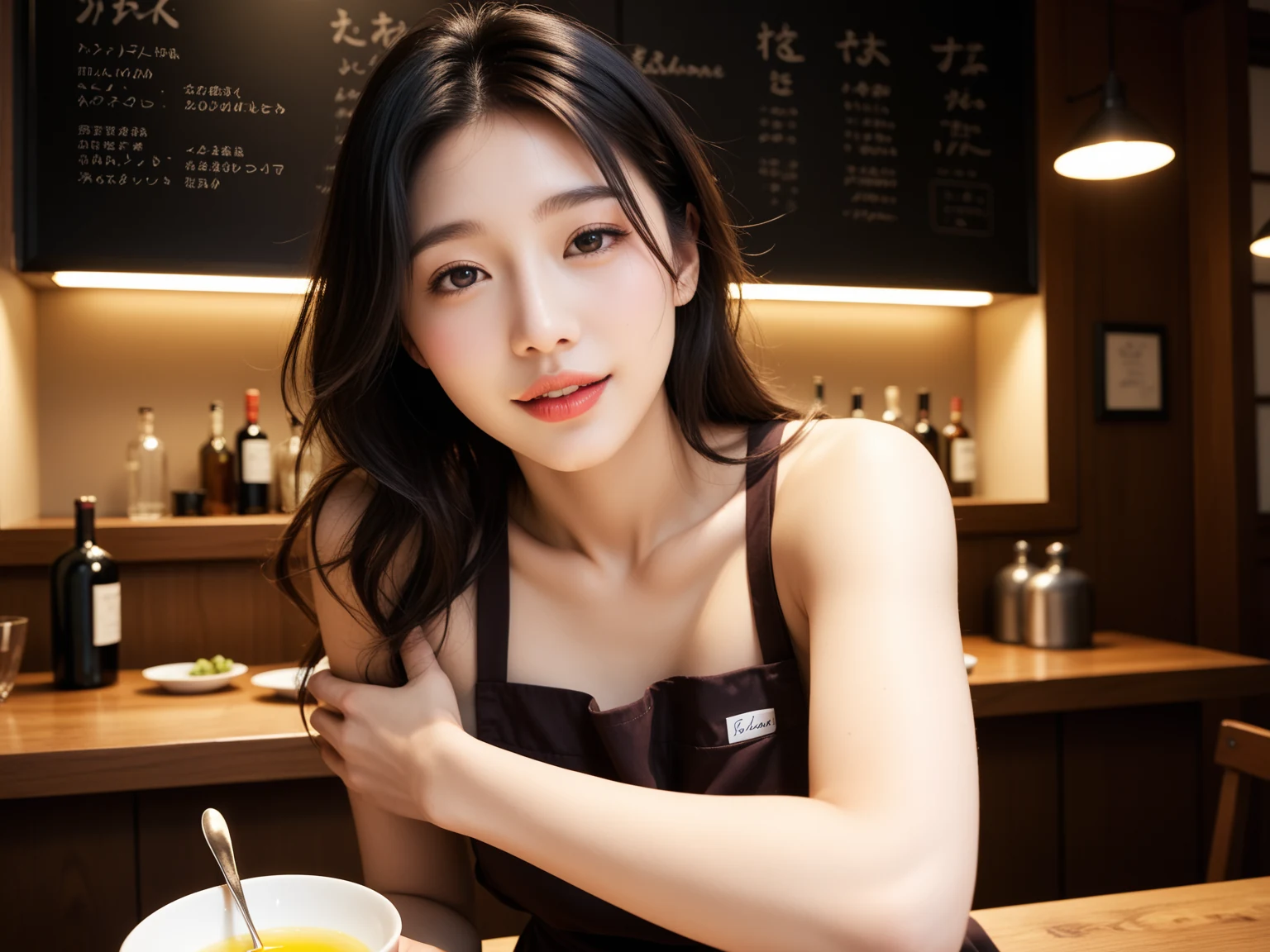 たまらん｜カフェ店員の誘惑｜無料AIエロ画像29枚 28/29
